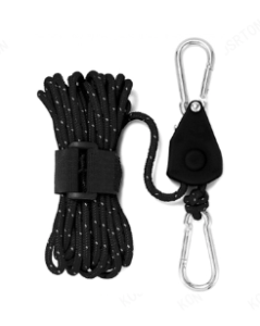 Cordes à vent pour tente Longueur 4m Pack x 4 pour camping