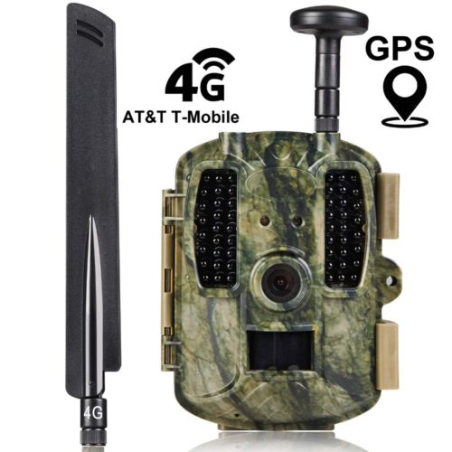 Caméra de chasse photographique Solaire 4G + Carte SD