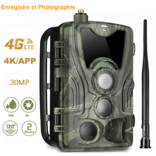 Caméra de chasse et Piège Photographique 4G